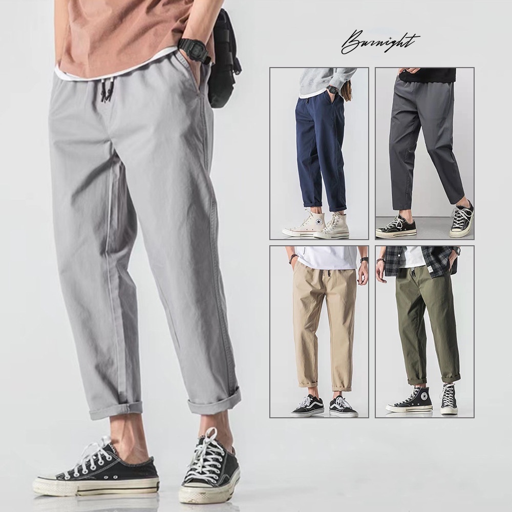 28-36 SIZE Chino Casual Korean fashion pants 3colour# Thicken high ...