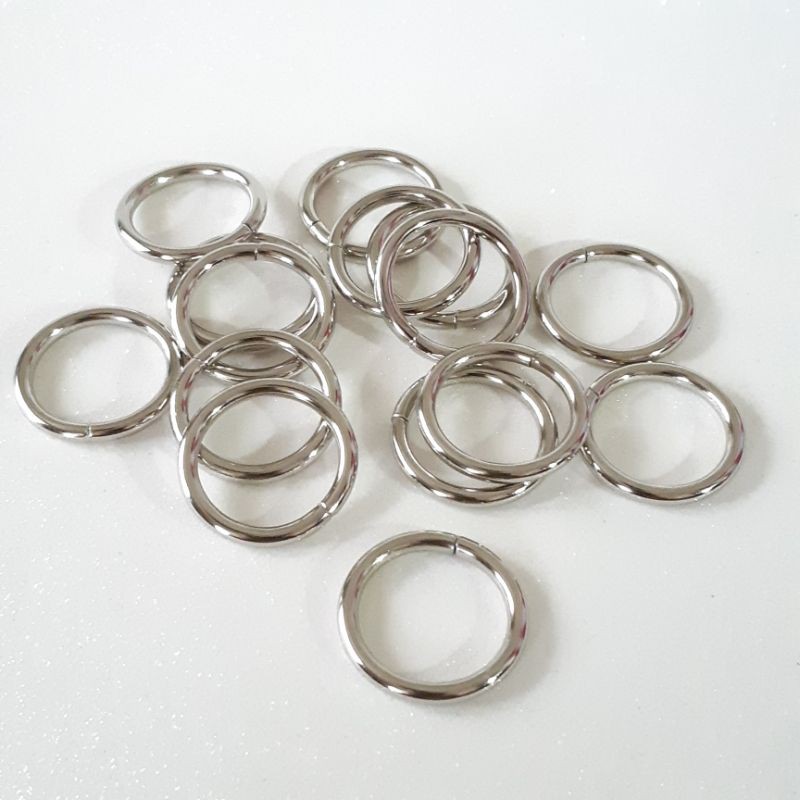 20 pcs Metal O Rings for DIY Crafts Shopee Philippines