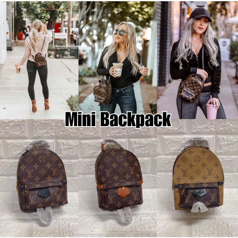 Mini Backpack Lv top grade quality