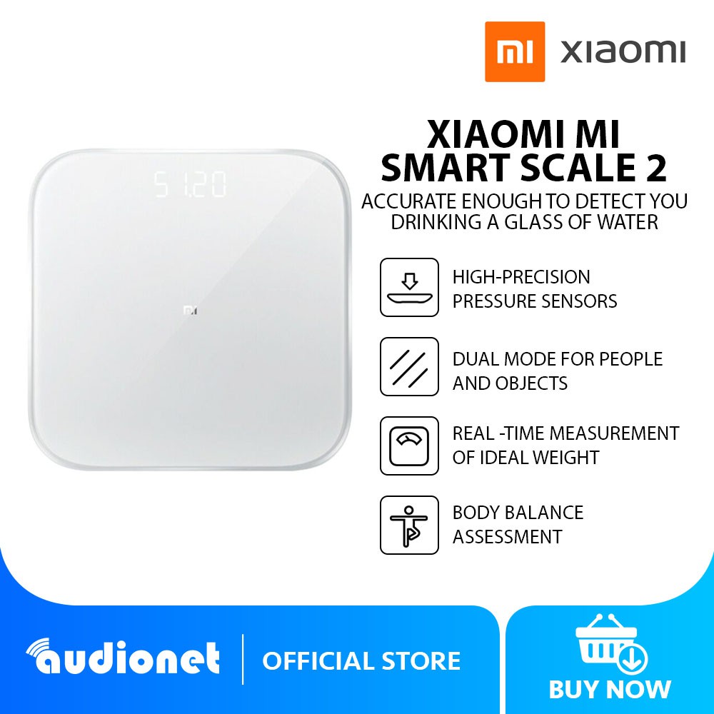 Xiaomi Mi Smart Scale 2 | High-precision Pressure Sensors | Dual Mode ...