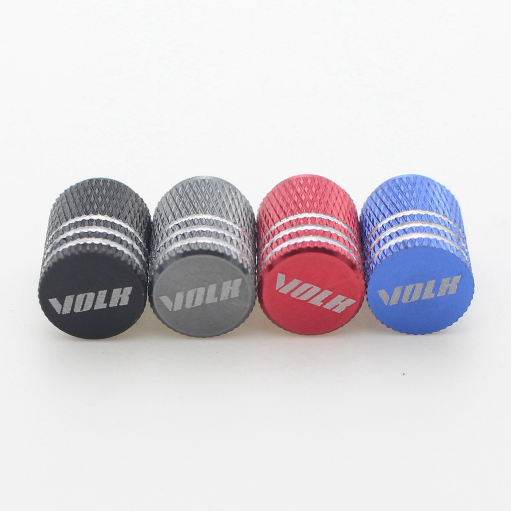 1SET(4PCS) Car Wheel Rim Tyre Tire Valve Caps Stem Cover Caps ADVAN