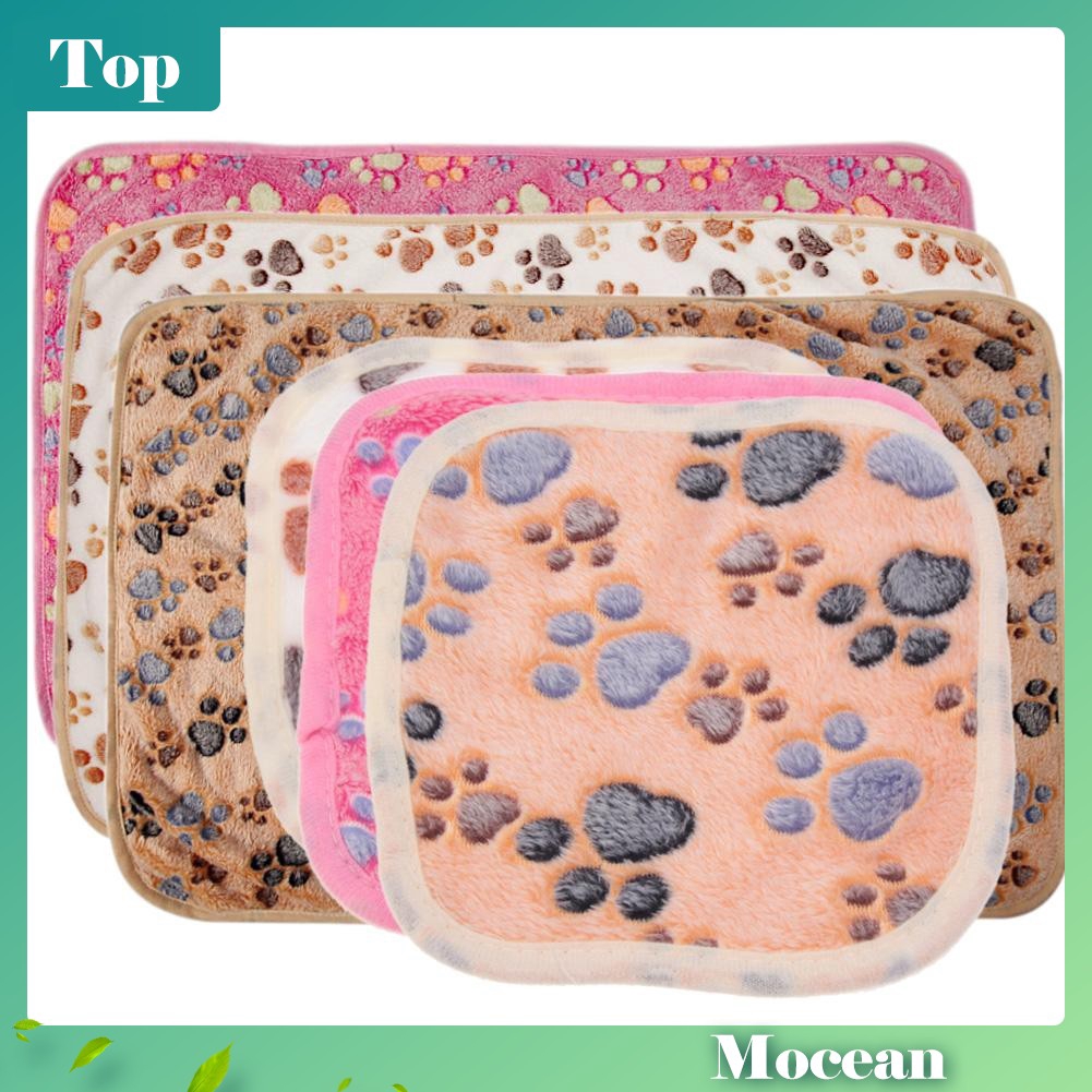 WARM Pet Blanket Touch Soft Warm Mat Dogs Cat Bed Blanket Mat（All