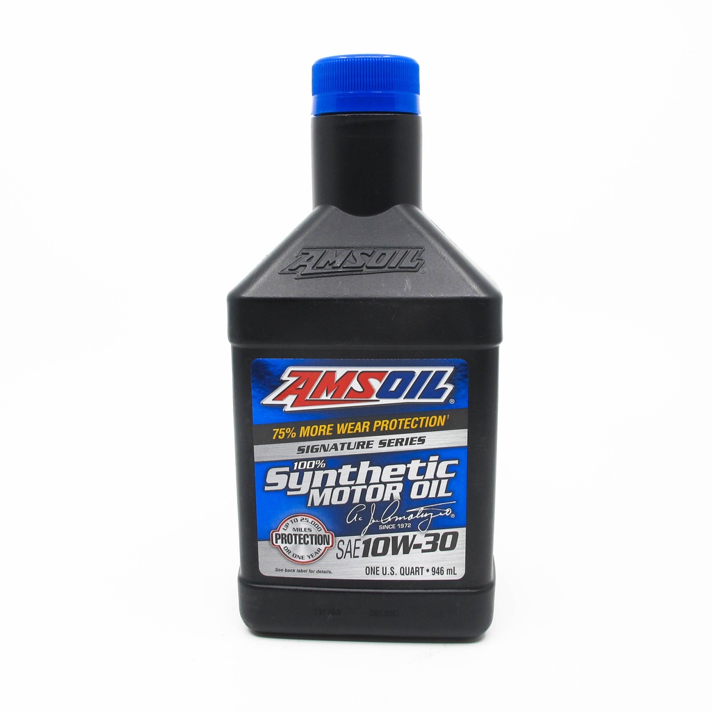 AMSOIL 10W30 Signature Series Engine Oil Fully Synthetic (1 Quart