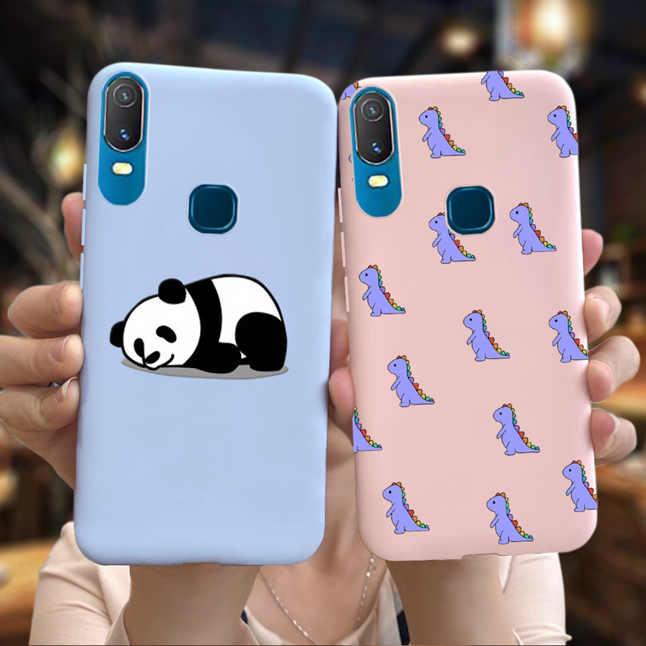 Vivo Y11 2019 Y12 Y15 Y17 Y19 Y3 Case Cute Cartoon Animals Dinosaur Panda  Soft Phone Cover Vivo 1906 Y 19 Y 12 Y 15 Casing | Shopee Philippines