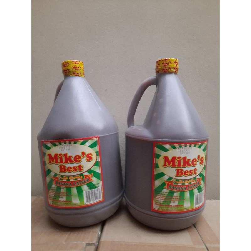 Mike's Best Banana ketchup 1 gallon Shopee Philippines