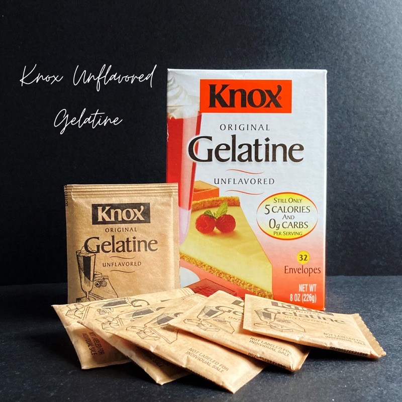 Knox Unflavored Gelatin (Keto Approved) Shopee Philippines