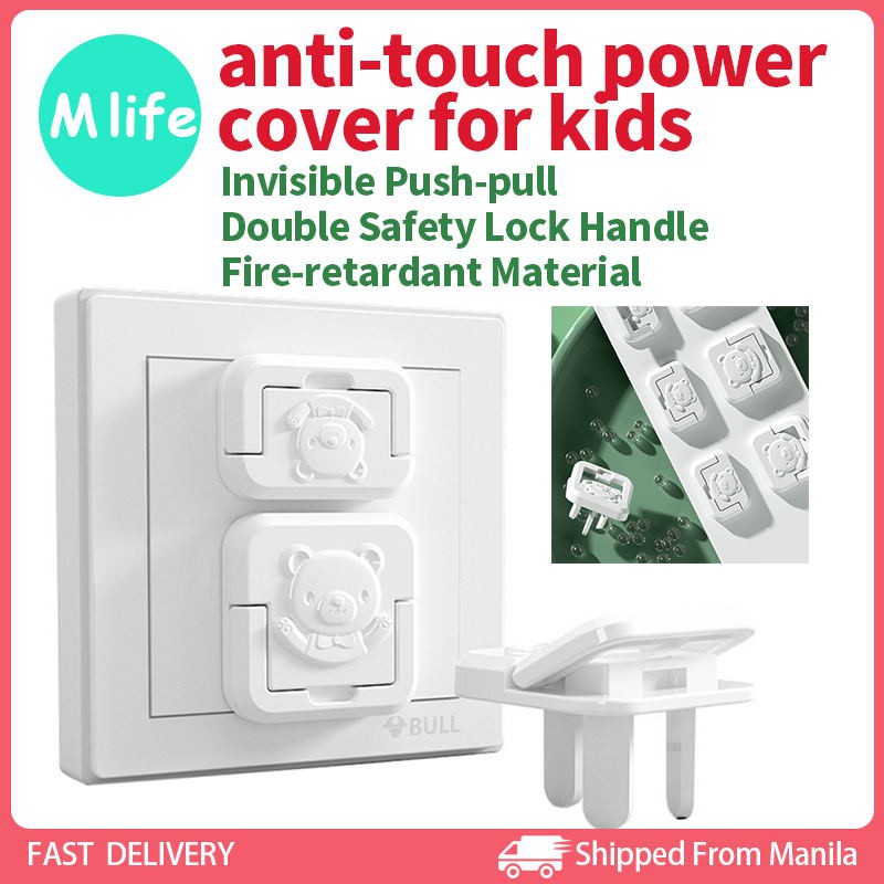 Baby Safety Outlet Covers Kids Safety Plug Covers Plastic Safety Lock