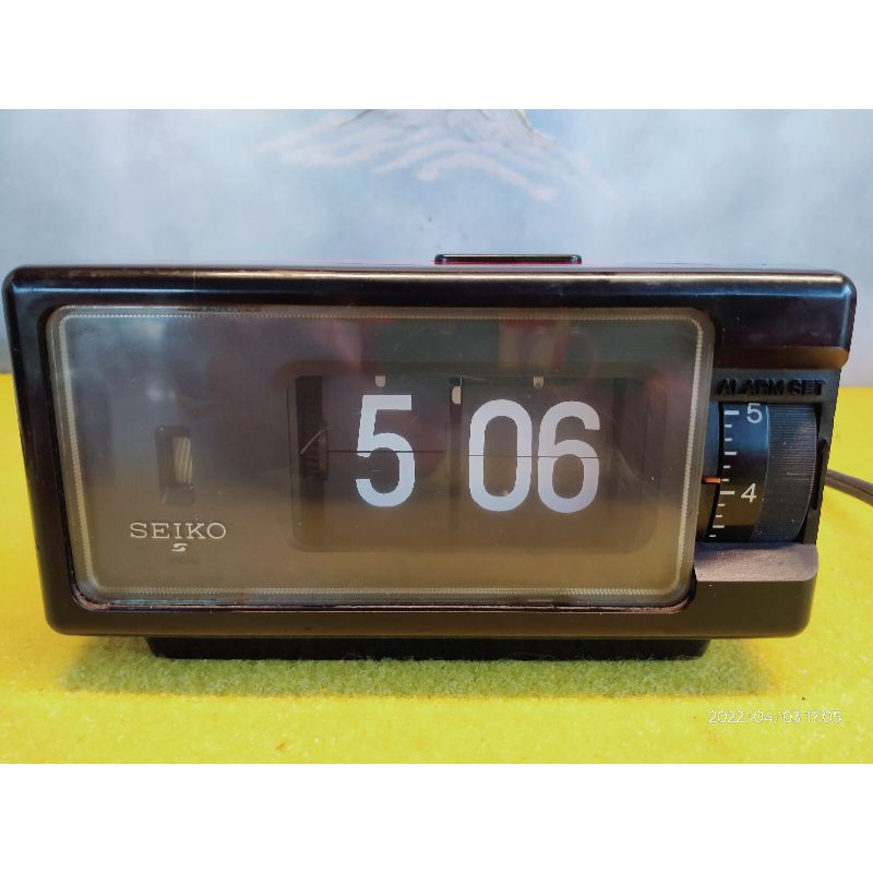 Vintage Flipclock Flip Clock Seiko Japan Shopee Philippines