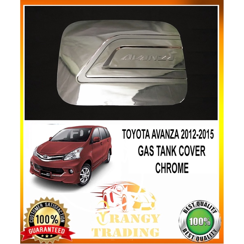 Toyota Avanza 2012 to 2015 Gas Tank cover chrome 2013 2014 Shopee Philippines