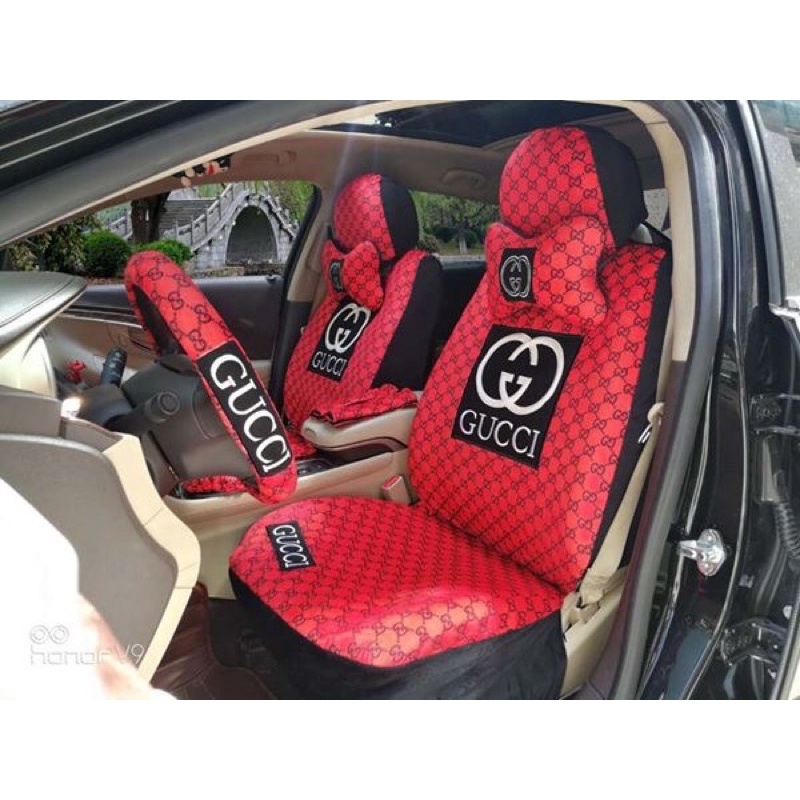 Gucci Car seat cover, Car Parts & Accessories on Carousell