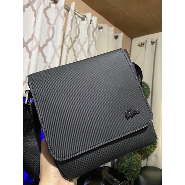 LACOSTEE MESSENGER BAG FOR MEN FREE BOX | Shopee Philippines