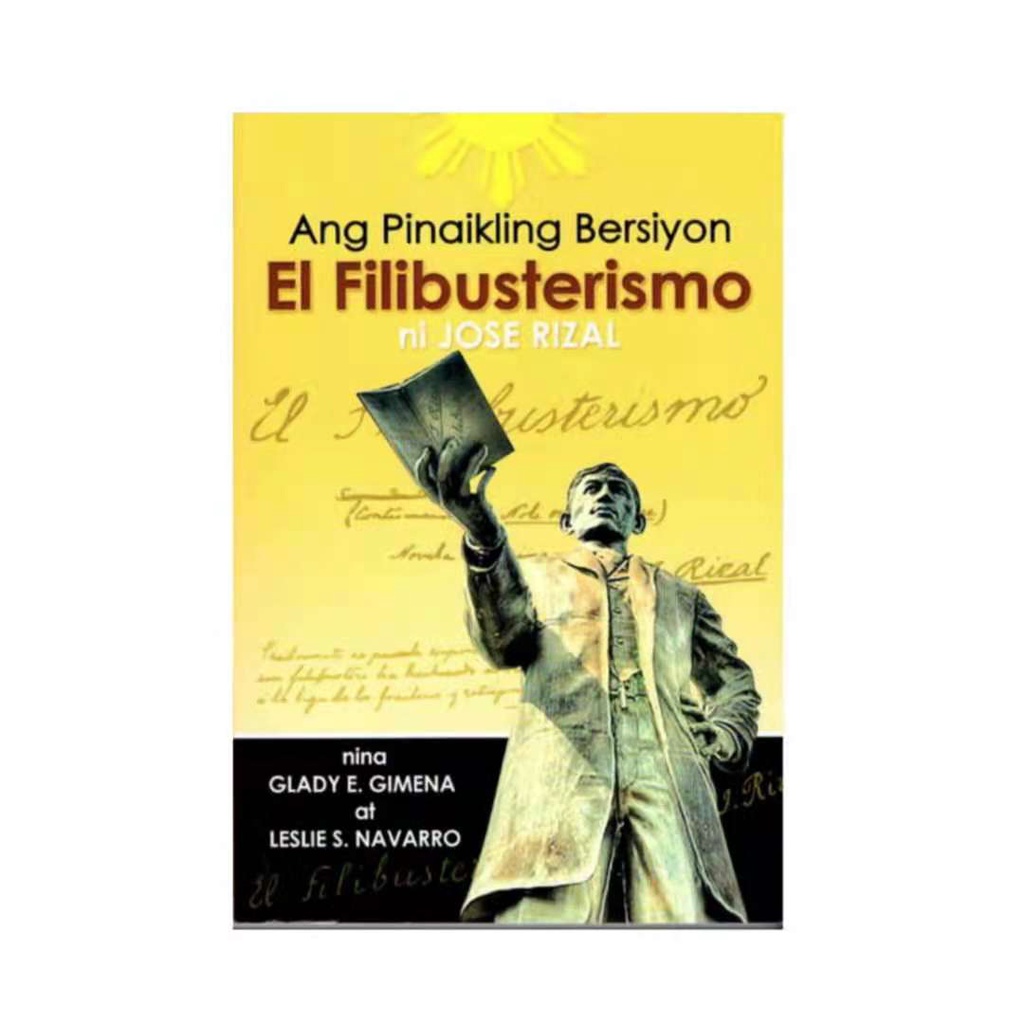 History Book Ibong Adarna Noli Me Tangere El Filibusterismo Florante At Laura Shopee Philippines