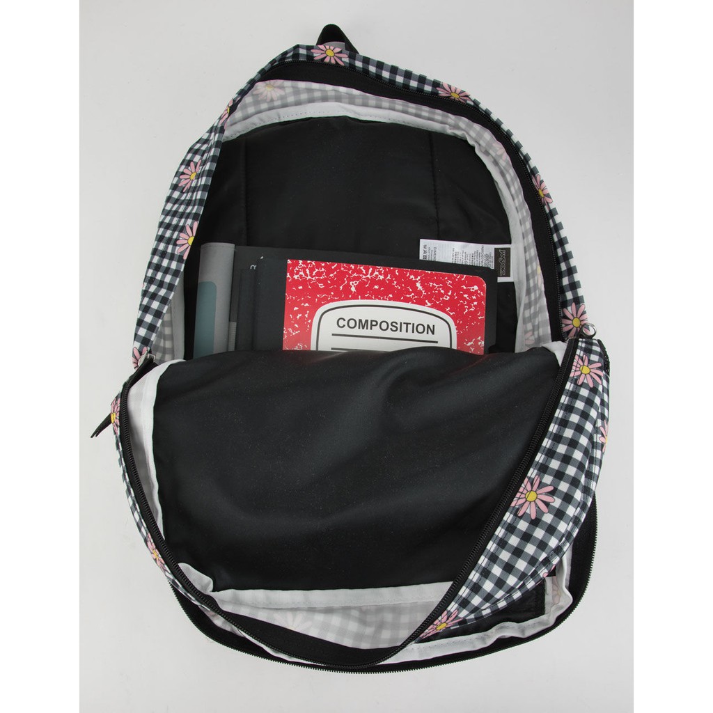 JANSPORT Big Student Gingham Daisy Floral Backpack Shopee Philippines