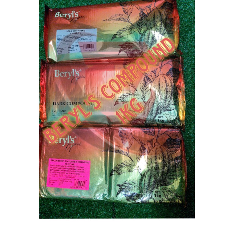 BERYL'S COMPOUND 1KG / DARK COMPOUND / MILK COMPOUND / WHITE COMPOUND ...