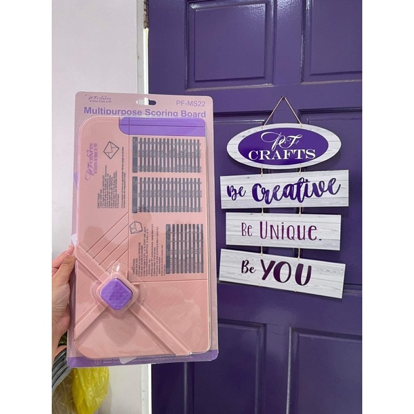 PF-Crafts Multipurpose Scoring Board envelope/box/bow maker | Shopee ...