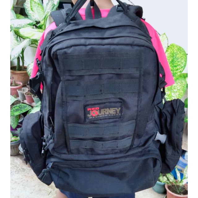 Red Journey 7 days Tactical Bag Shopee Philippines