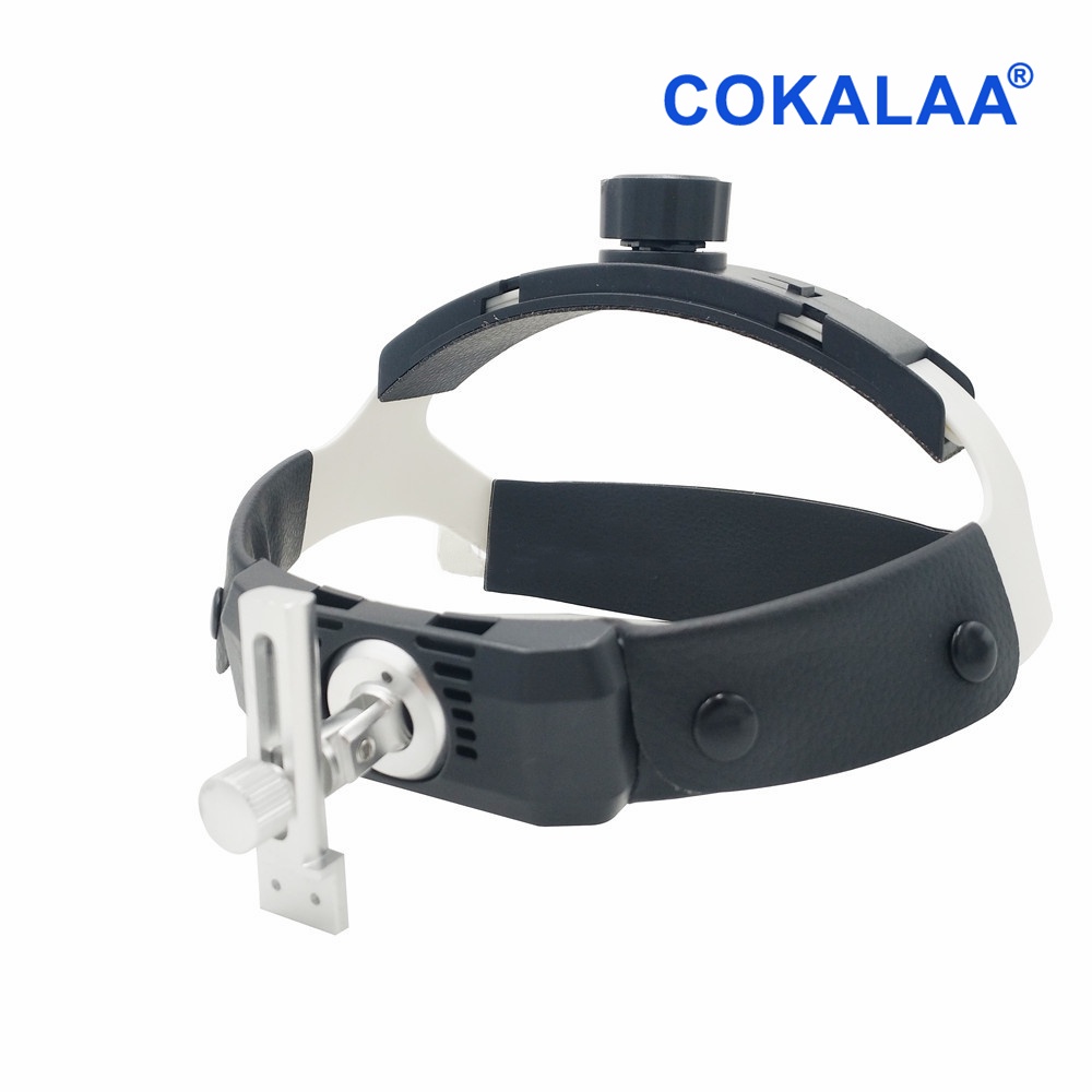 Loupes Chirurgicales Avec Lampe Frontale ETERFANT – Pour Dentisterie – LED 5W – Couleurs Rose, Vert, Bleu