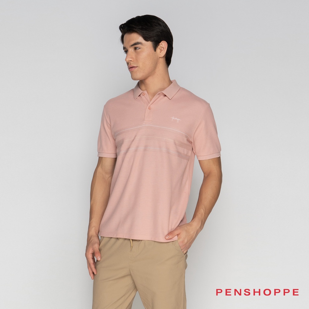 Penshoppe pink clearance polo