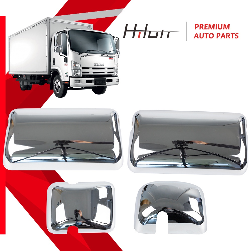 Isuzu NPR NQR NLR PRO Chrome Side Mirror Cover Shopee Philippines