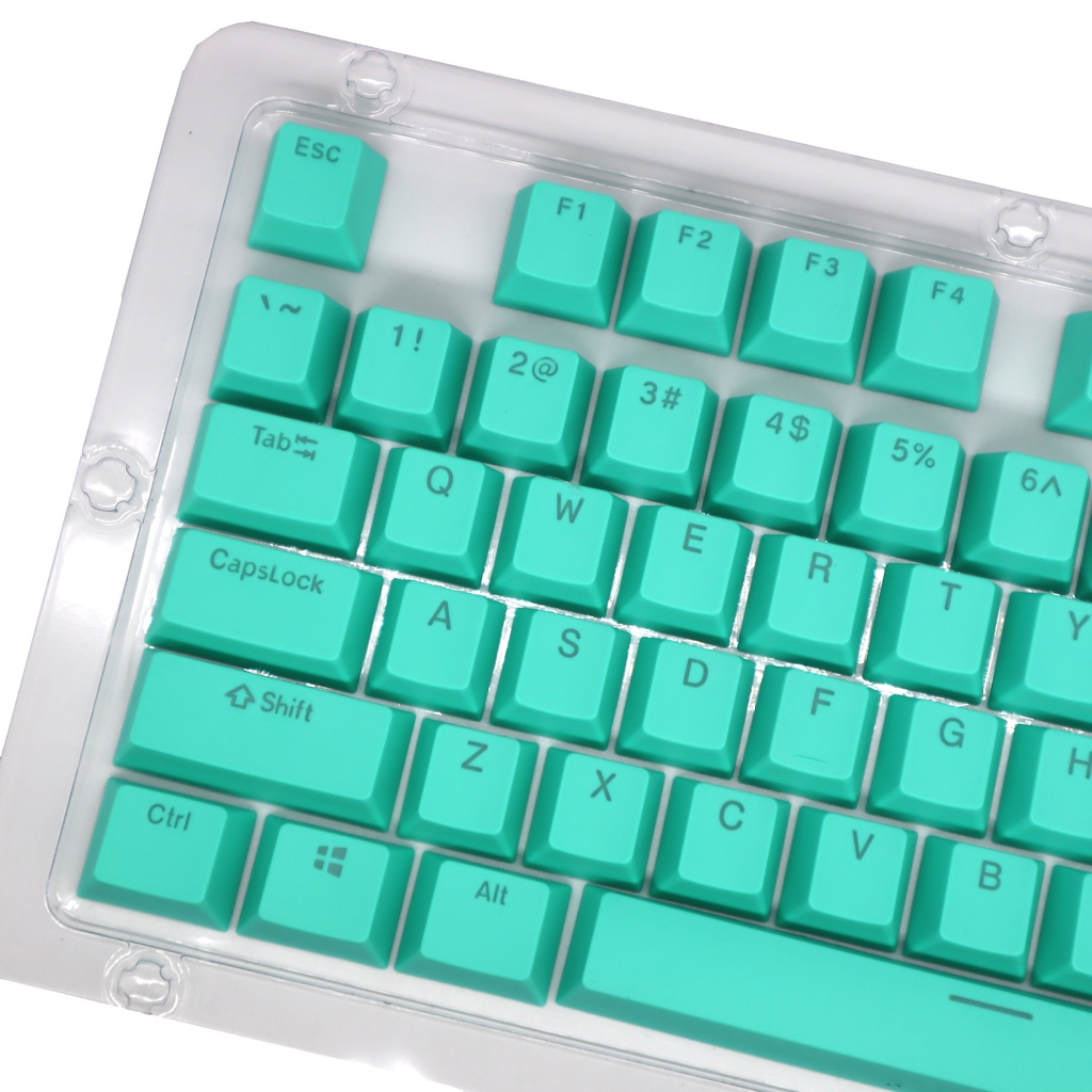 [ABS key cap transparent key cap] 87 black white 104 TwoColor Key cap