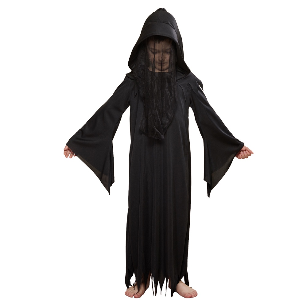 COD Halloween Costume For Boys Ghost Cosplay Robe Parentchild Horror