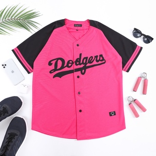 Pink Stripe baseball Jersey For Men & Women tunnel id