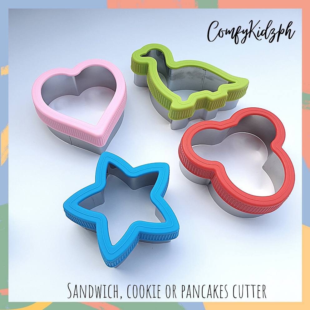 ComfyKidzph 1pc Stainless Steel Sandwich / Fruit / Pancake Cutter ...