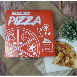 White Brown Paper Pizza Box 10X10X1.5 (Food Grade)