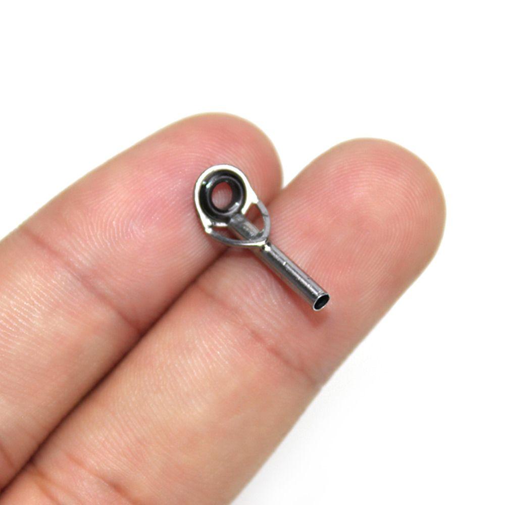 WATTLE Fishing Rod Guide Durable O Ring Stainless Steel Tip Repair Kit ...