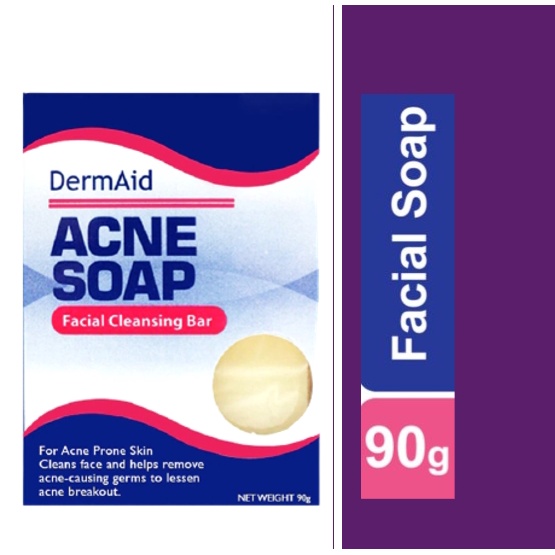 DERMAID Acne Soap Facial Cleansing Bar 90g Shopee Philippines