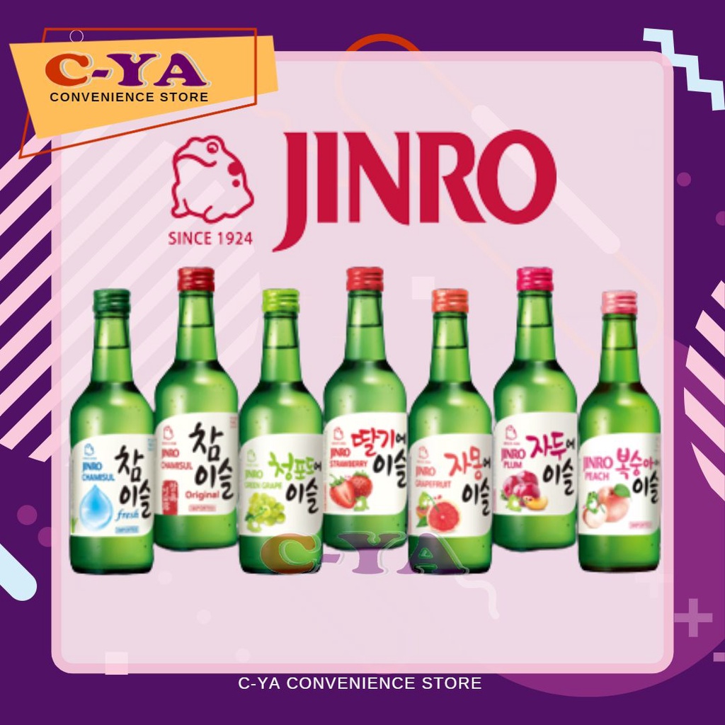 JINRO Korean Drink 360ml | Shopee Philippines