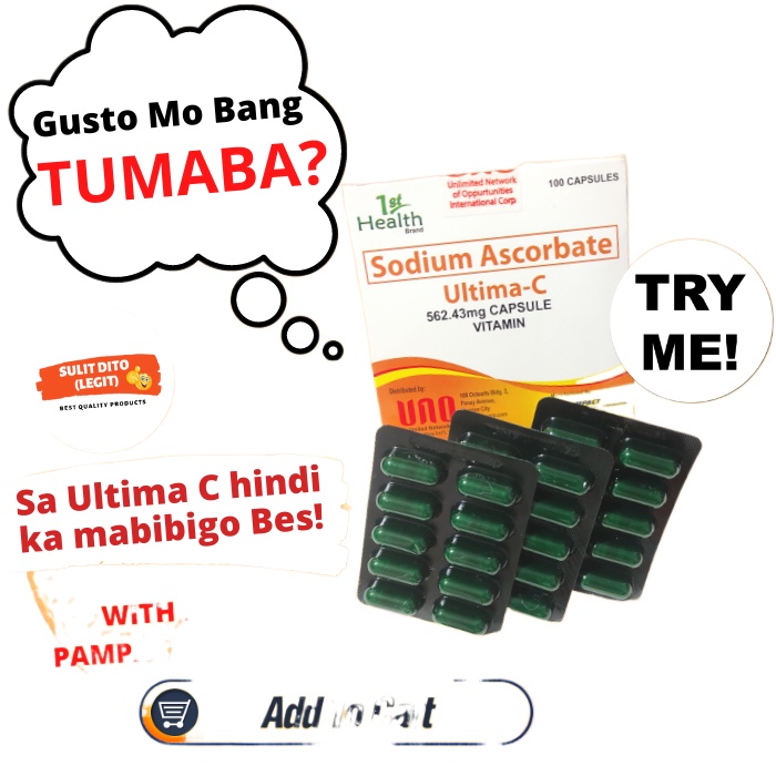 ULTIMA C PAMPATABA NA VITAMINS 30 CAPSULE ORIGINAL sodium ascorbate