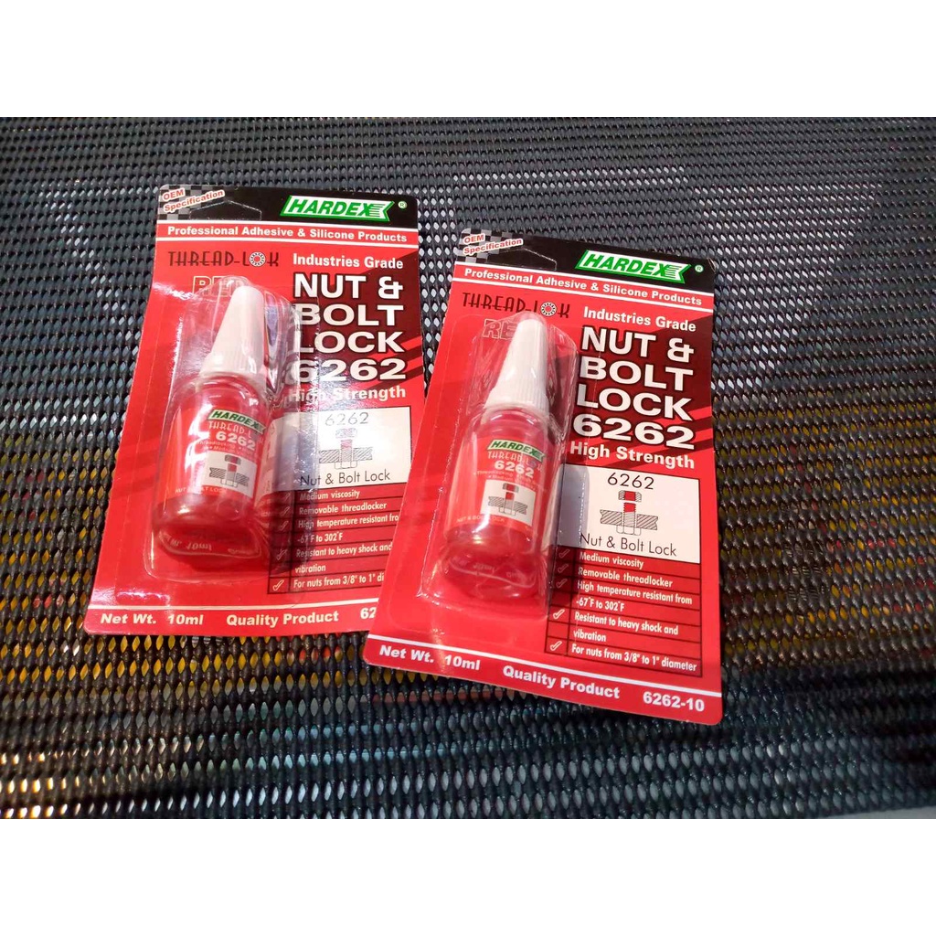 HARDEX NUT & BOLT LOCK THREAD LOCK COMP. | Shopee Philippines
