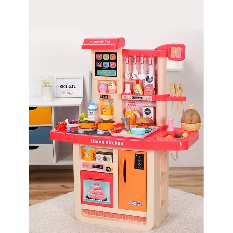 Children s play house kitchen toy set girl cooking baby cooking
