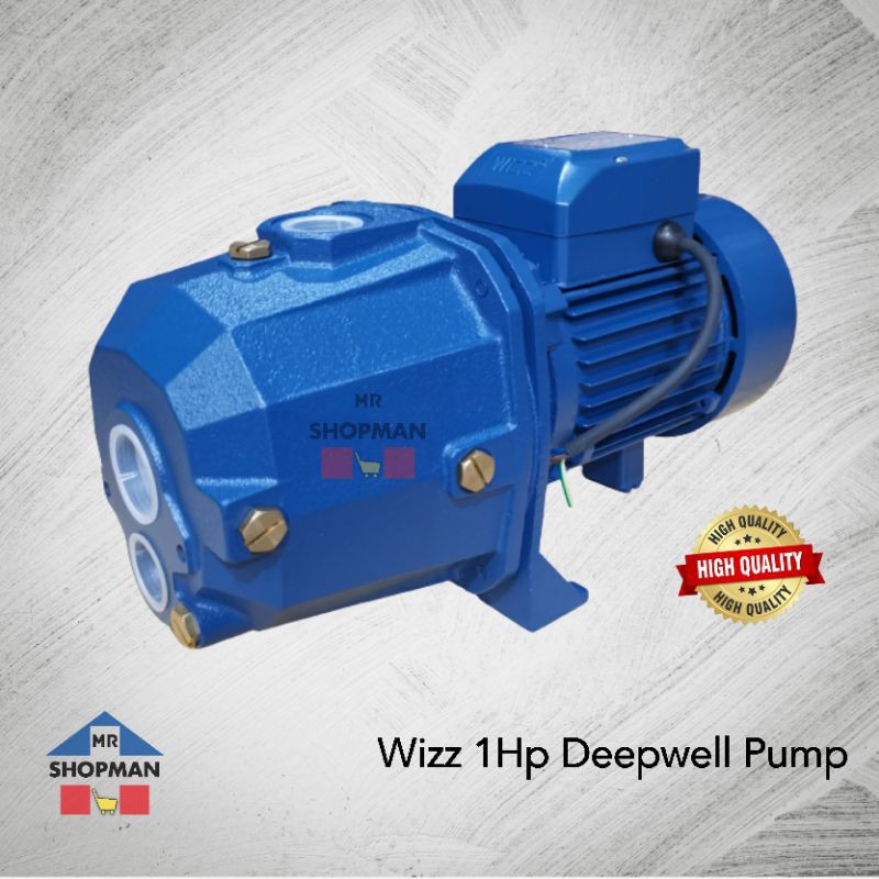 Wizz 1hp Deepwell Water Pump Shopee Philippines