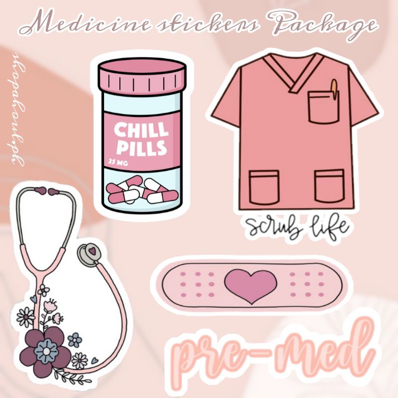 Medicine stickers Package (Waterproof) | Shopee Philippines