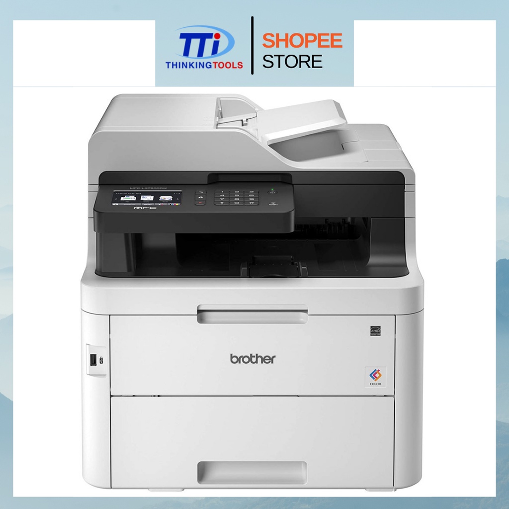 BROTHER MFCL3770CDW COLOR LASER AIO WIRELESS & DUPLEX PRINTER Shopee