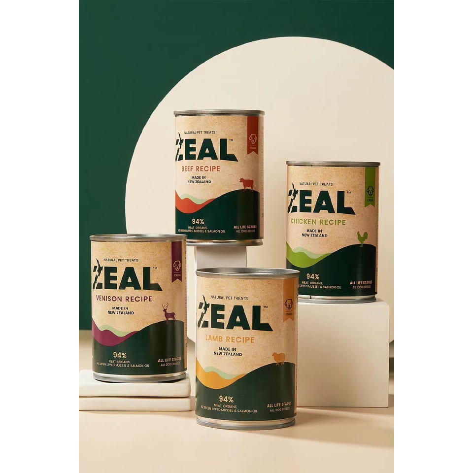 ZEAL Canned Dog Food Beef/Chicken/Lamb/Venison [170g] Shopee Philippines