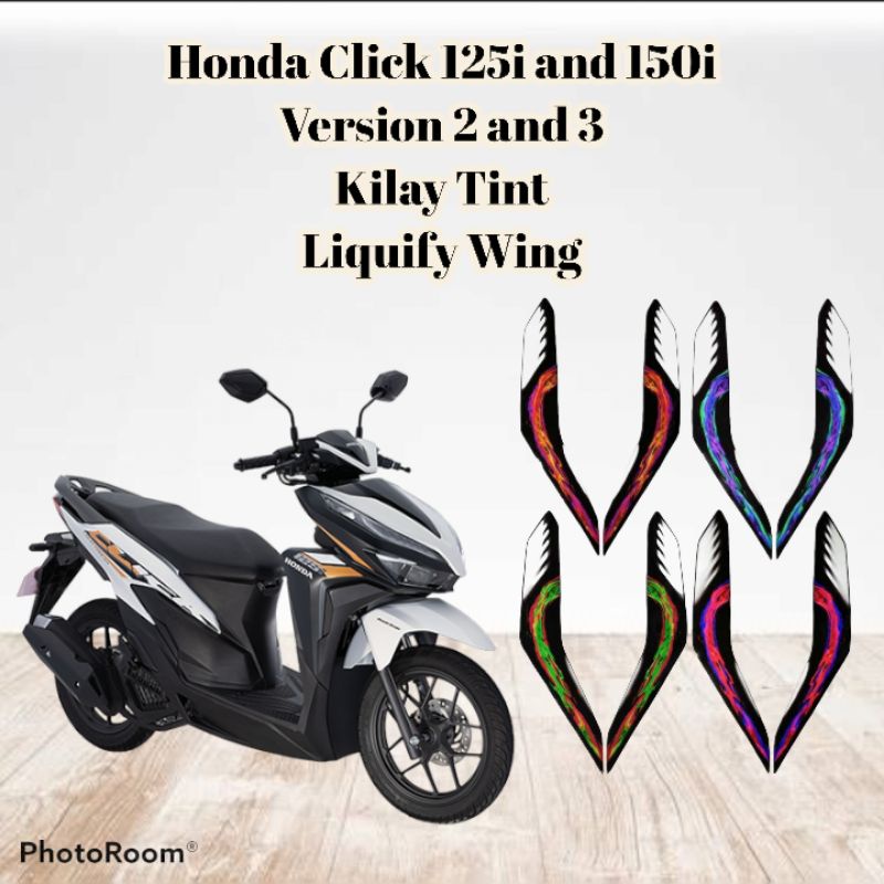 Honda Click 125i And 150i V2 And V3 Kilay Tint Click 150i Accessories Click 150i Sticker