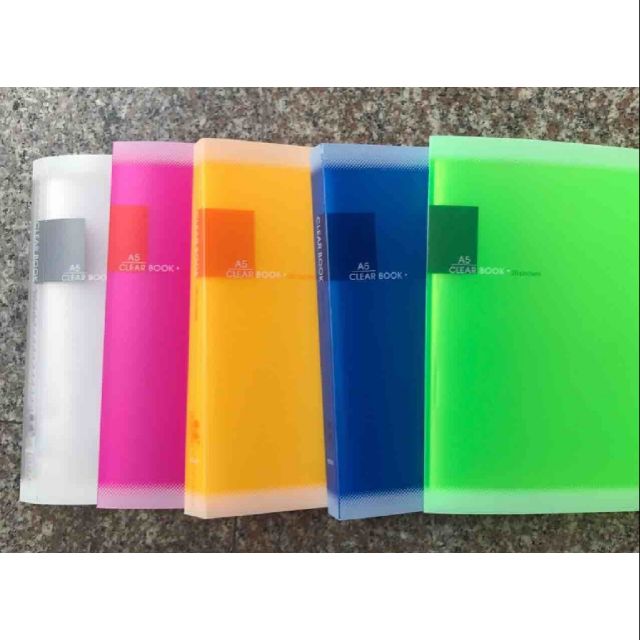 Multipurpose A5 Display Clear Book Organizer 40 sheets | Shopee Philippines