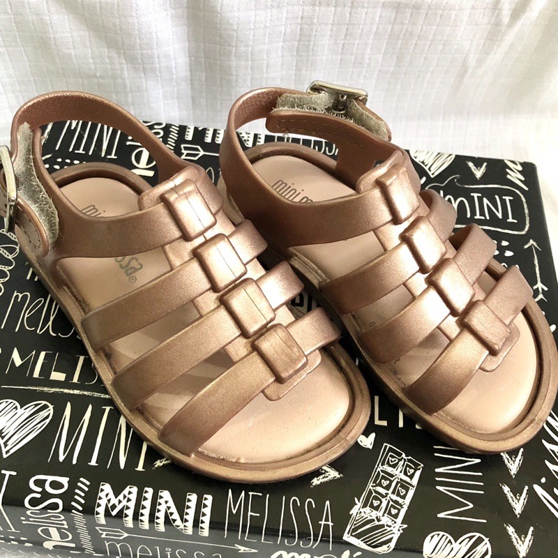 Mini melissa hot sale rose gold