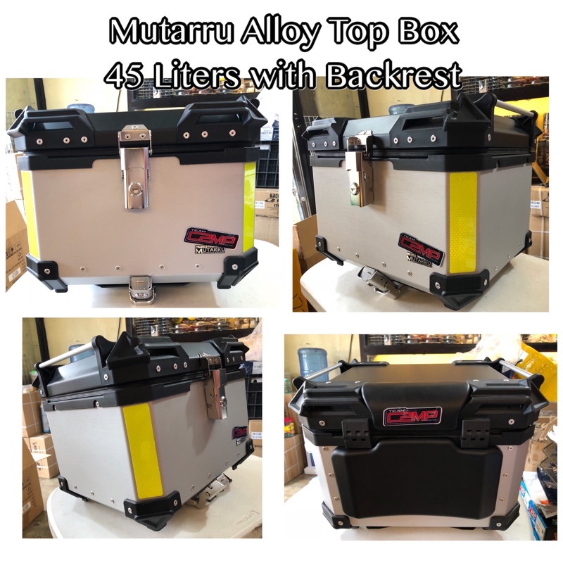 Mutarru Alloy Top Box Liters Shopee Philippines