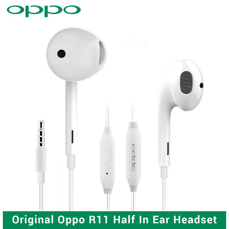 Oppo half in ear earphones hot sale