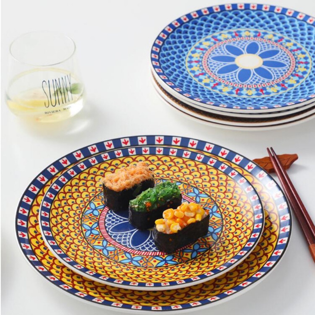 Tita Frida 10" European Ceramic Dinner Plate (Catering/Restaurant/Cafe