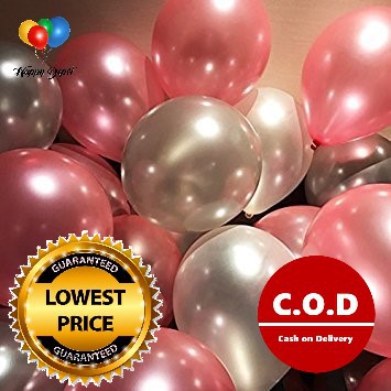 SALE! COD! 5 inches HIGH QUALITY METALLIC balloons (10 pcs.) | Shopee ...