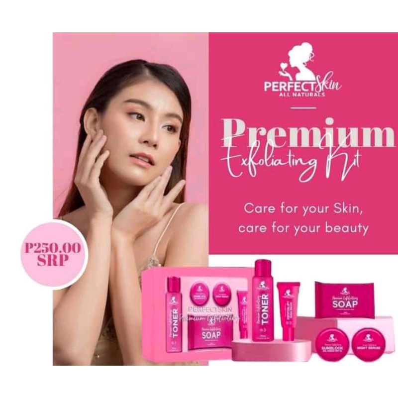 PERFECT SKIN PREMIUM EXFOLIATING SET COD | Shopee Philippines