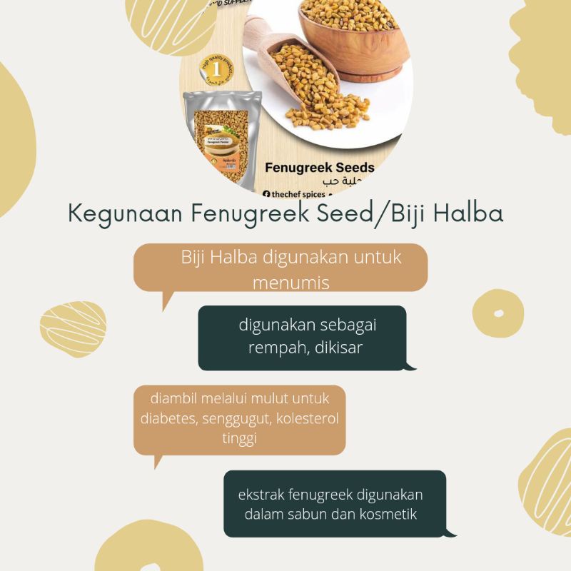 100% PURE FENUGREEK POWDER 100g / SERBUK HALBA POWDER / SEASONING ...