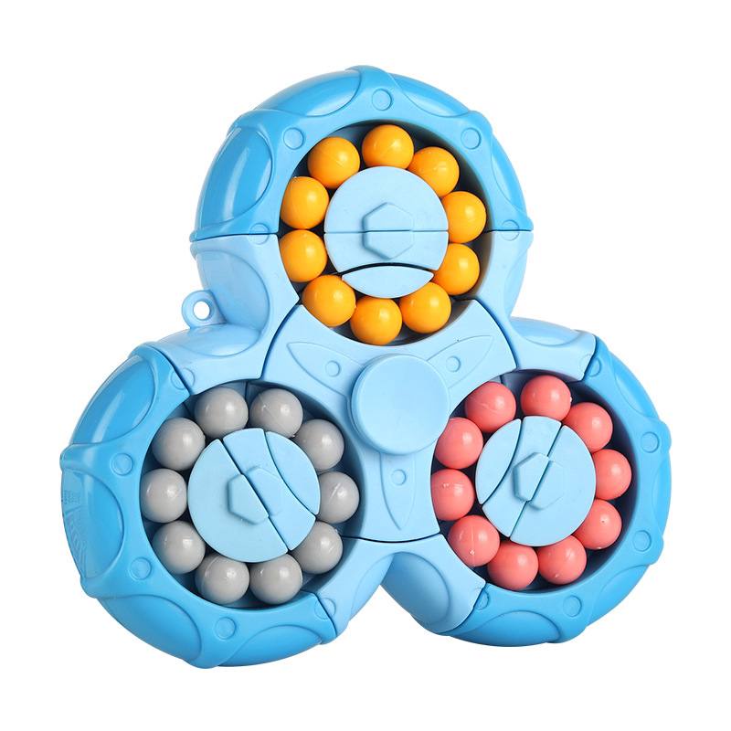Puzzle Ball 6 Sided / rotating Magic Cube Fidget Spinner | Shopee ...