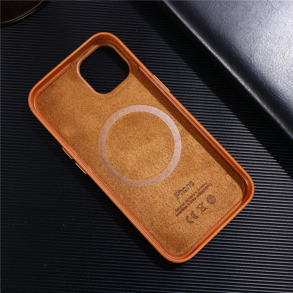Leather Case Shockproof Hardcase Compatible with Iphone 12