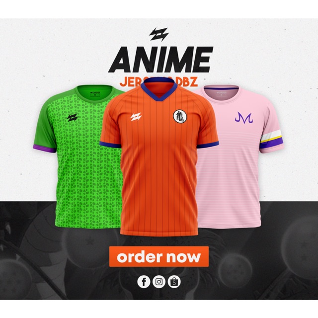 Maillot de foot dragon ball online z